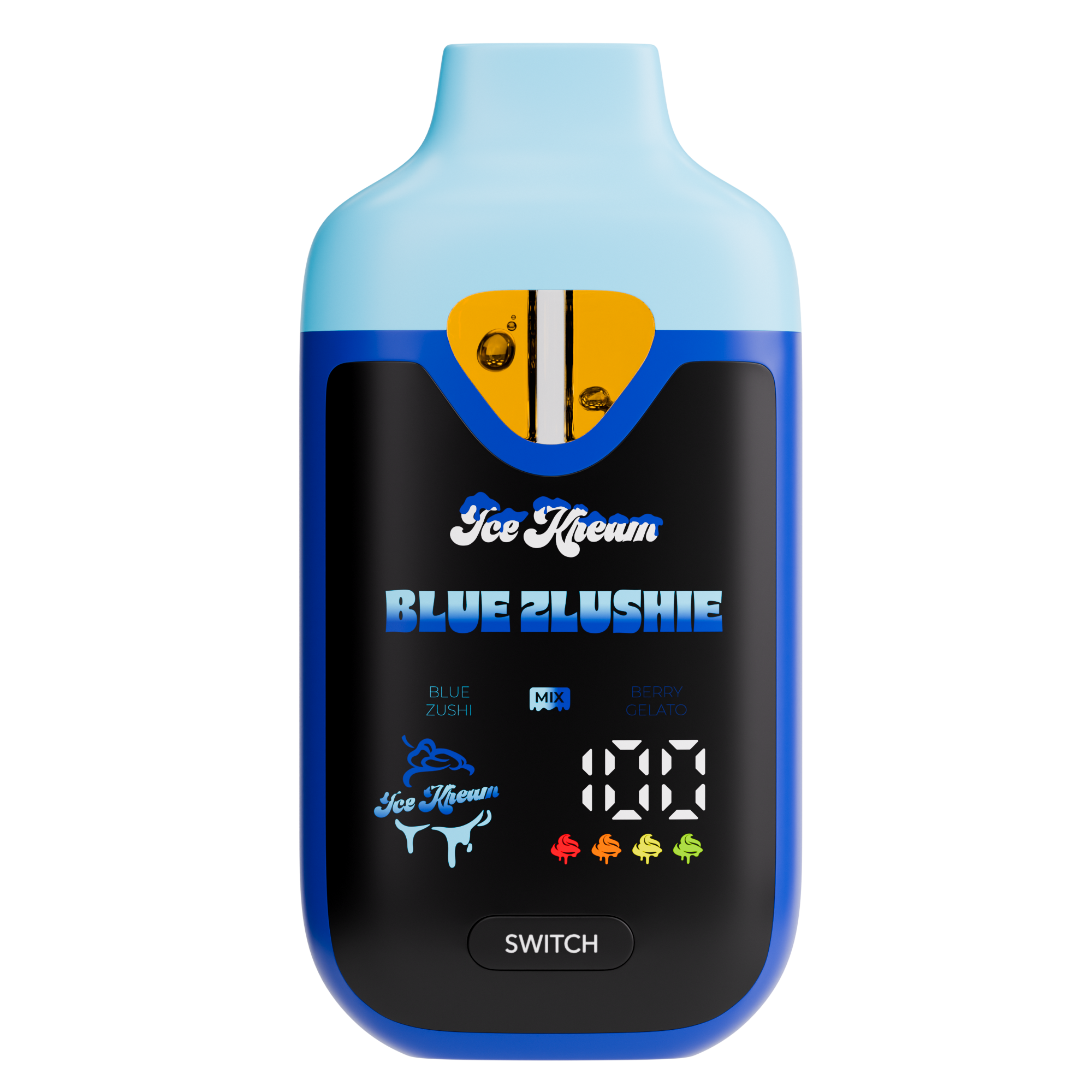 Blue Zlushie Trio Vape Blue Zlushie Trio Vape