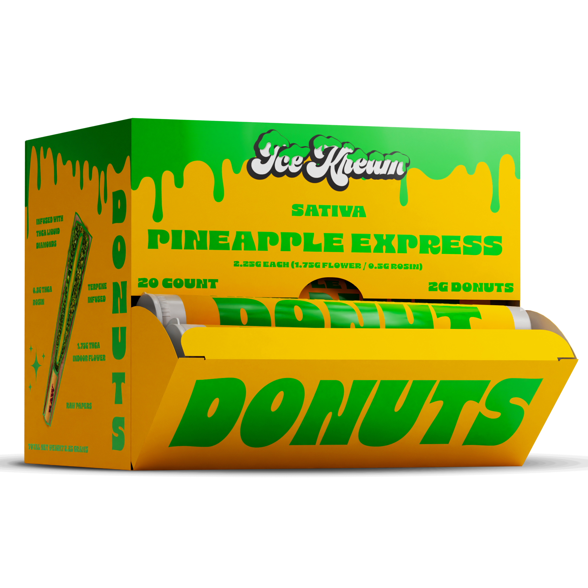 PINEAPPLE EXPRESS DONUT HOLE