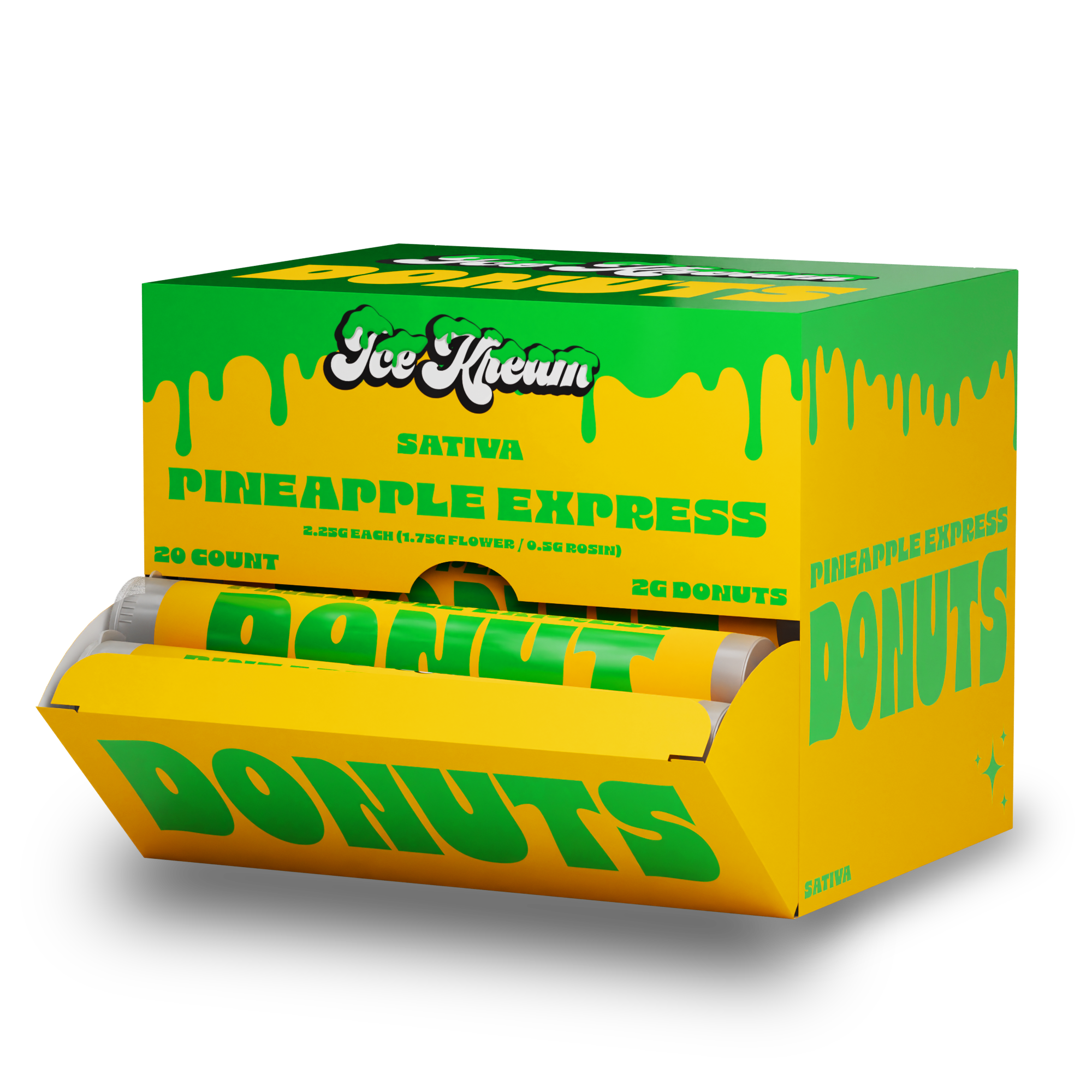 PINEAPPLE EXPRESS DONUT HOLE