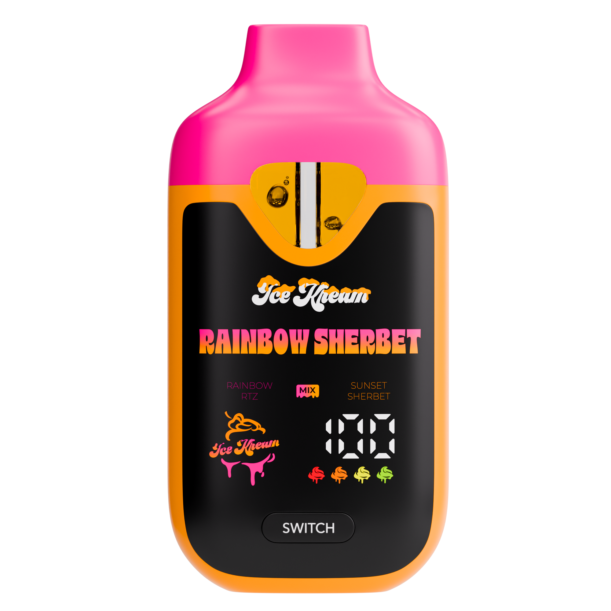 Rainbow Sherbet Trio Vape Ice Kream Shop Rainbow Sherbet Trio Vape Ice Kream Shop