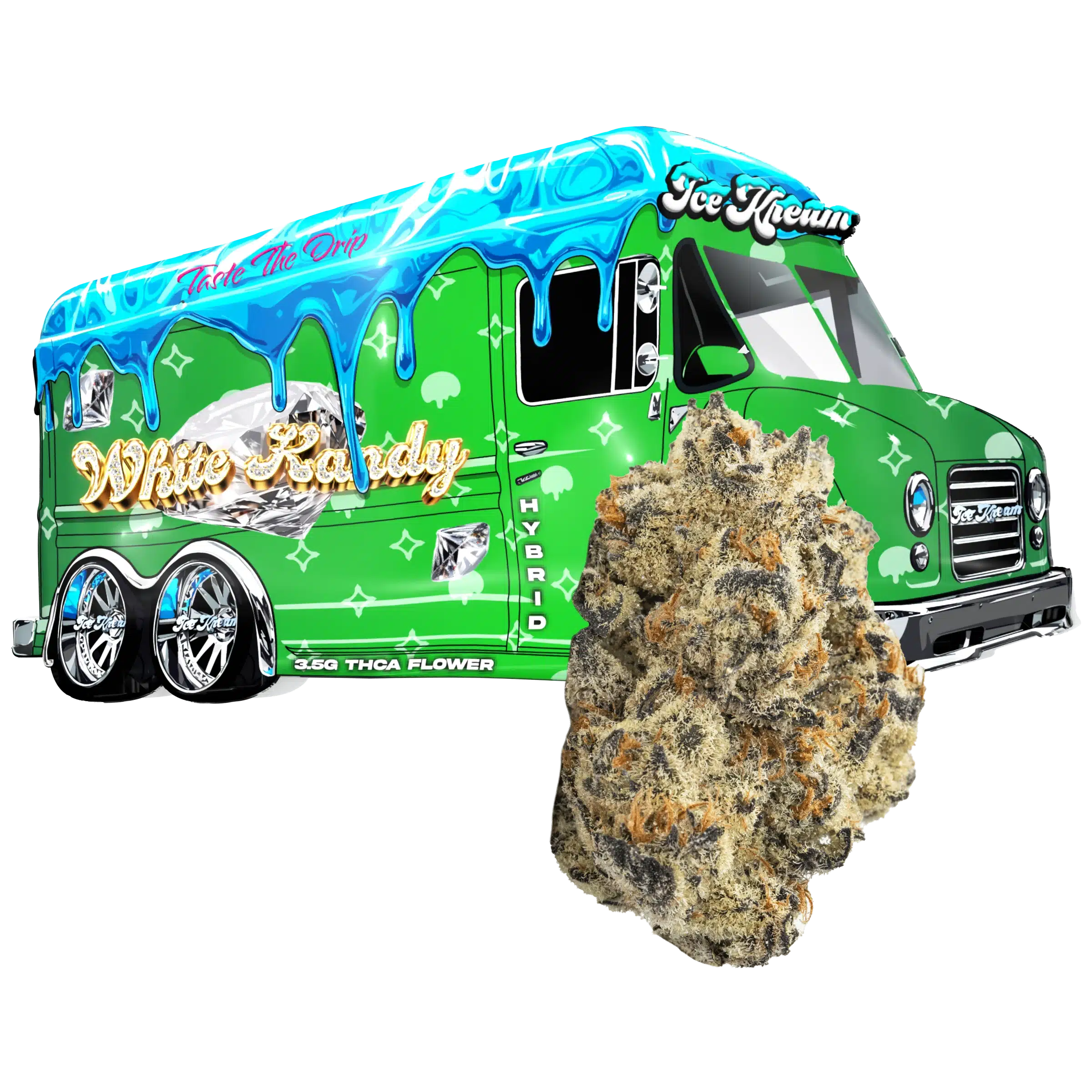 WHITE KANDY HAULER