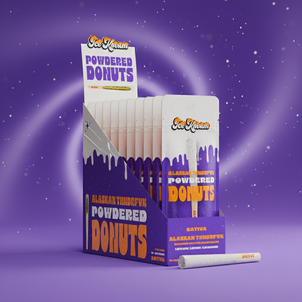 POWDERED DONUTS
