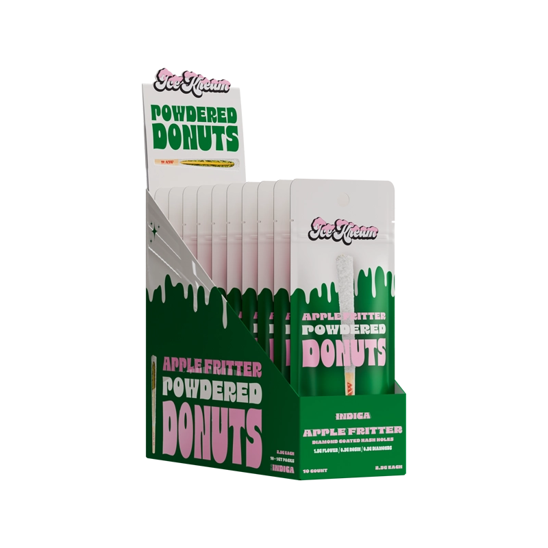 POWDERED DONUT APPLE FRITTER