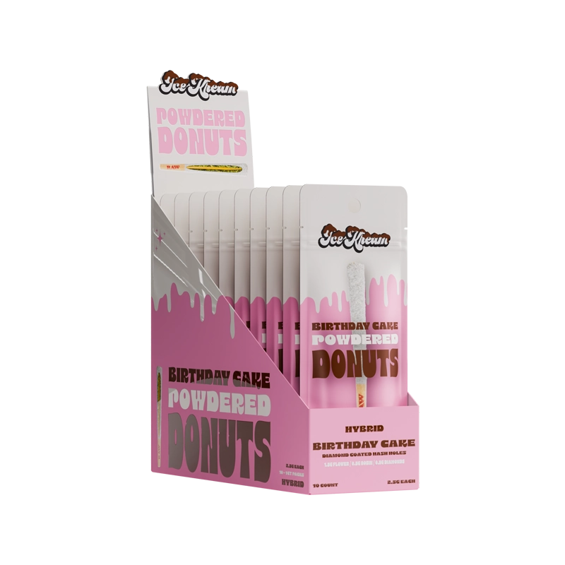 POWDERED DONUT BIRTHDAY CAKE