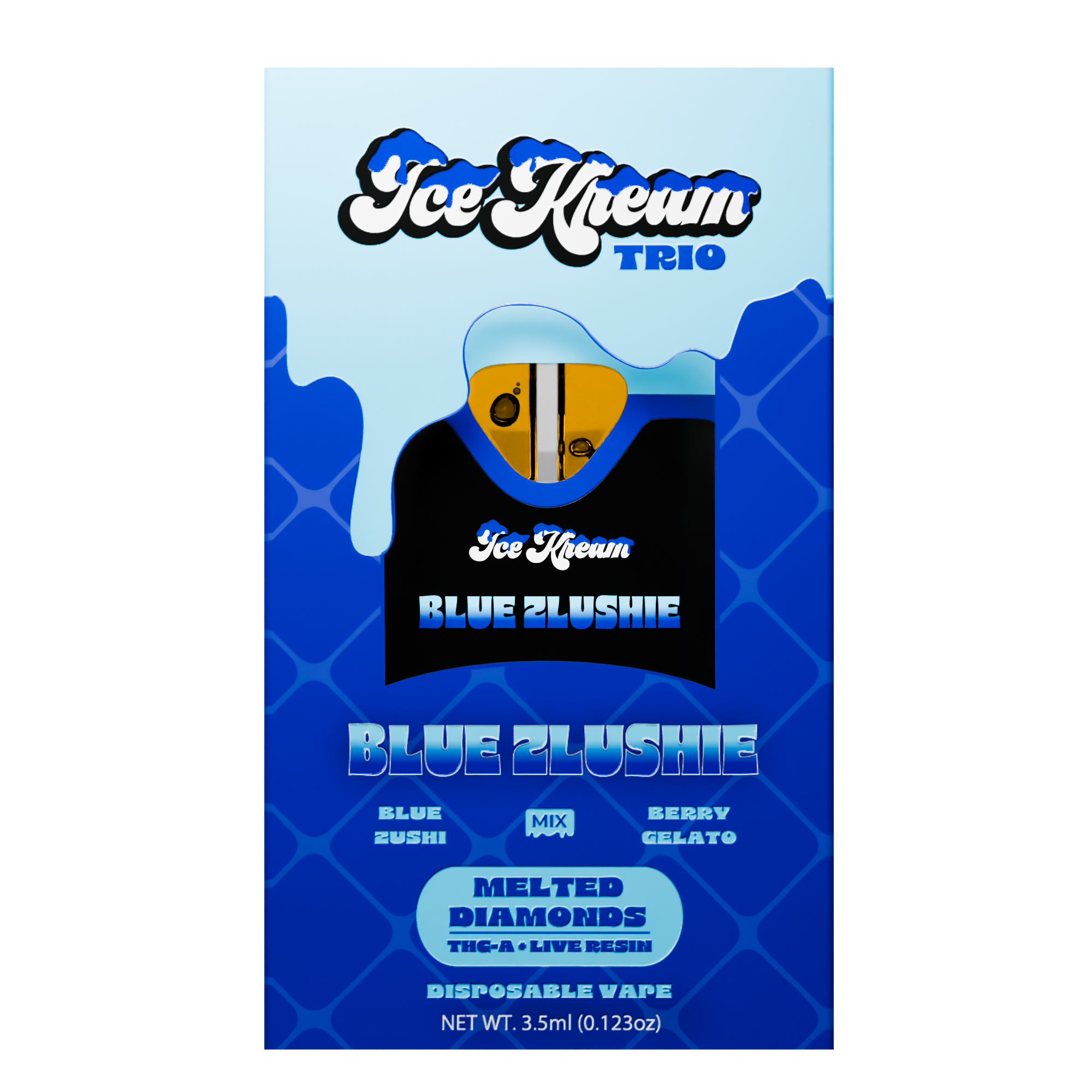 Blue Zlushie Trio Vape