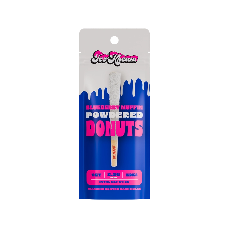 POWDERED DONUT BLUEBERRY MUFFIN