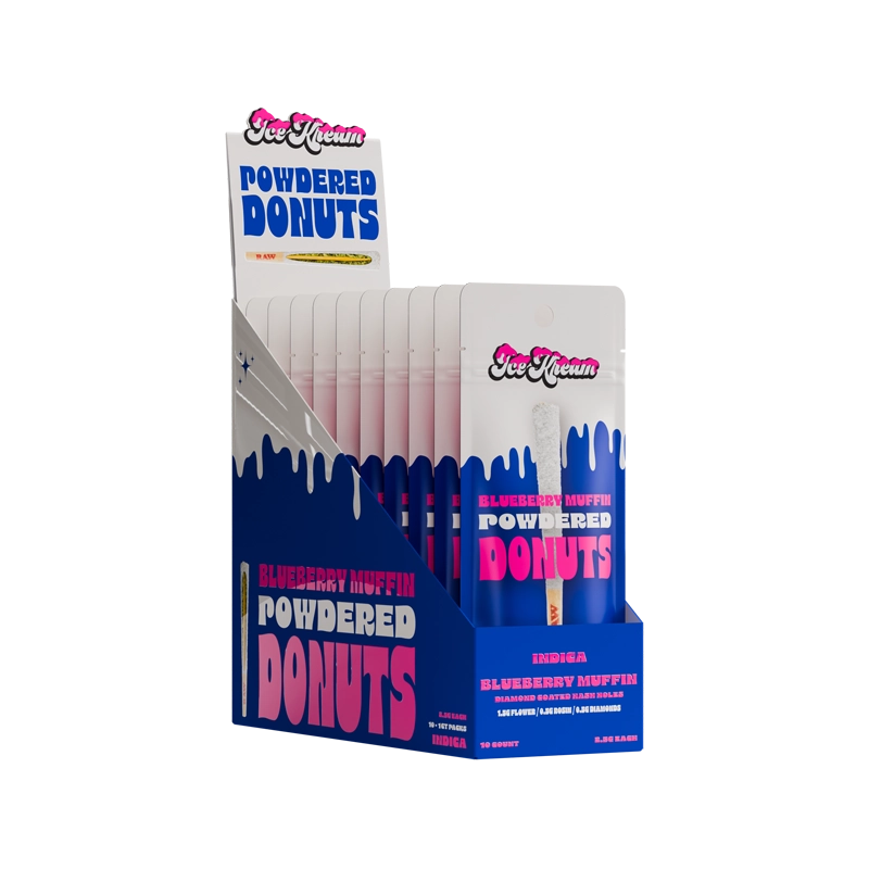 POWDERED DONUT BLUEBERRY MUFFIN