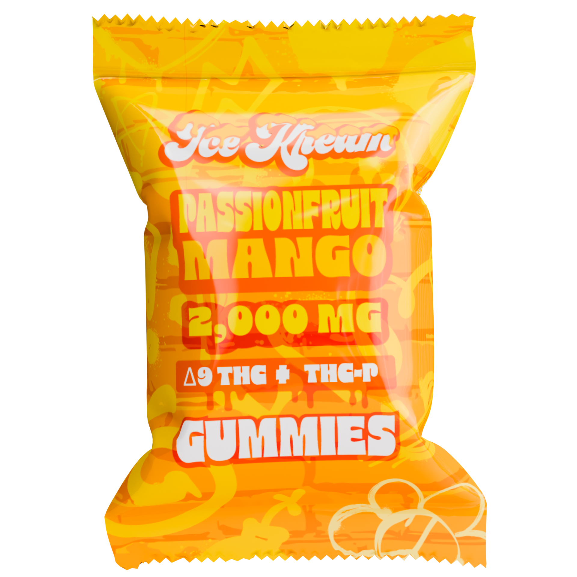 Elmar Dam 「Flavours」 Passionfruit Mango Single 2000mg Gummy – Ice Kream Shop