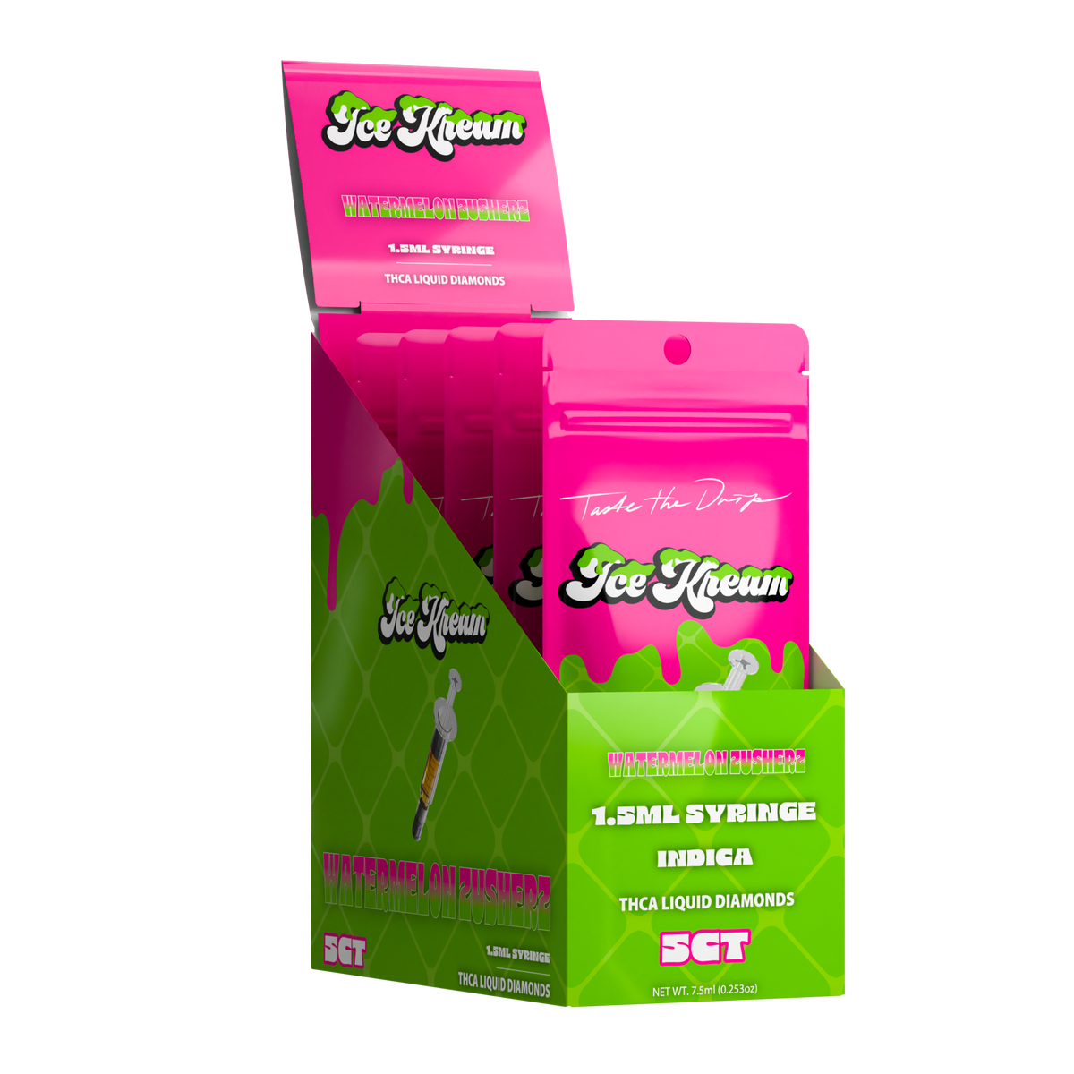 Ice Watermelon Zusherz THCA Syringe (1ML)