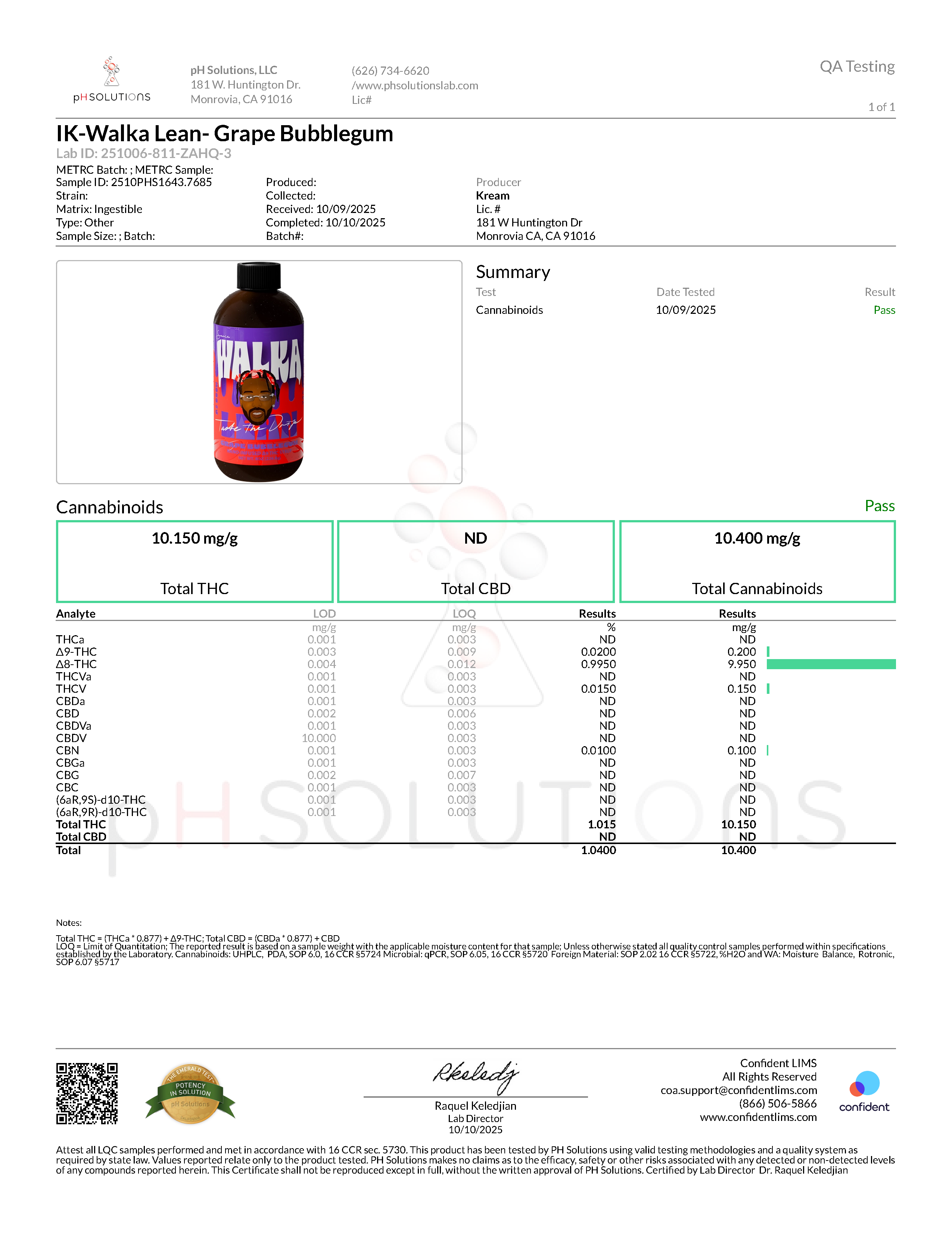 SAUCE WALKA'S GRAPE BUBBLEGUM LEAN