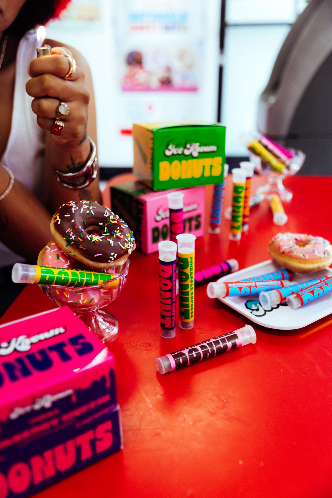 Ice Kream Lifestyle Donut 2 – colorful branded donut graphic symbolizing Ice Kream’s lifestyle cannabis line.