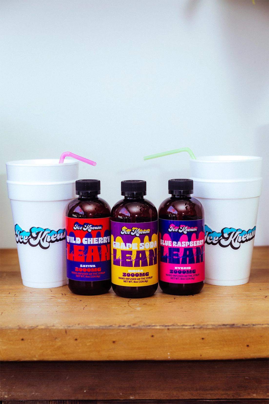 Ice Kream Lifestyle Donut 4 – branded donut graphic showcasing Ice Kream’s lifestyle cannabis line in a colorful design.