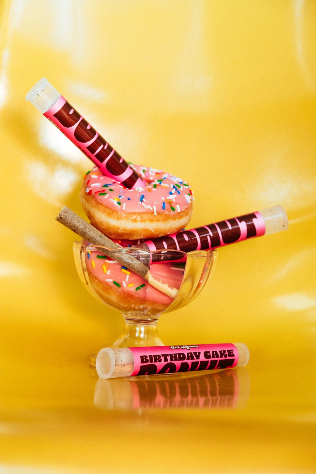 Ice Kream Lifestyle Donut 5 – stylish branded donut graphic representing Ice Kream’s lifestyle cannabis collection.