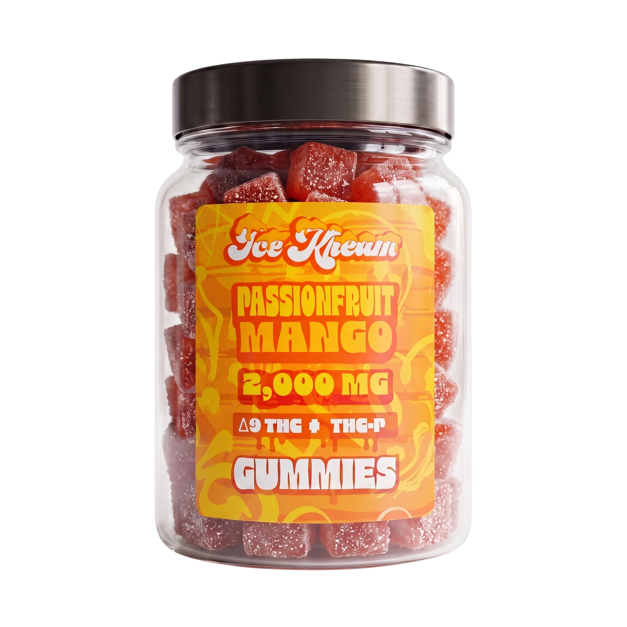 Passionfruit Mango Single 2000mg Gummy