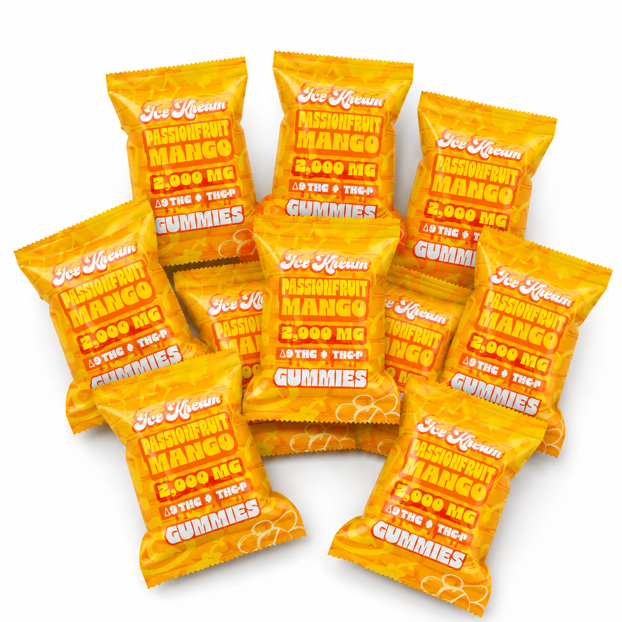 Passionfruit Mango Single 2000mg Gummy