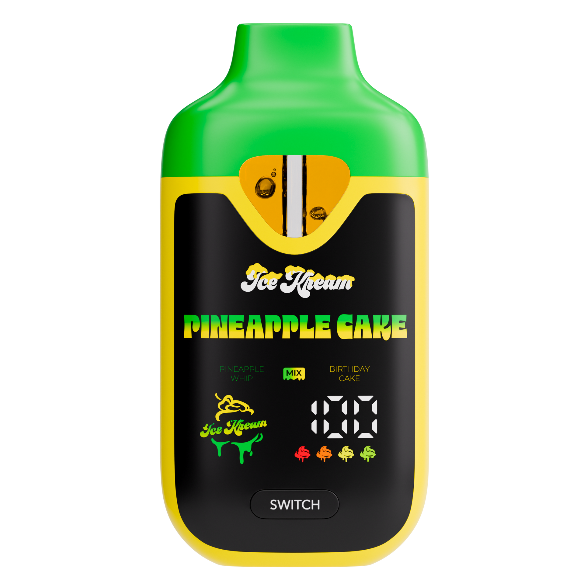 buy bulk kream disposable vape ICE KREAM'S PINEAPPLE CAKE 3.5ML TRIO – Ice Shop Select:Huhubaba/ Bru Fizz ivg iVapeo Como Vapear Bien