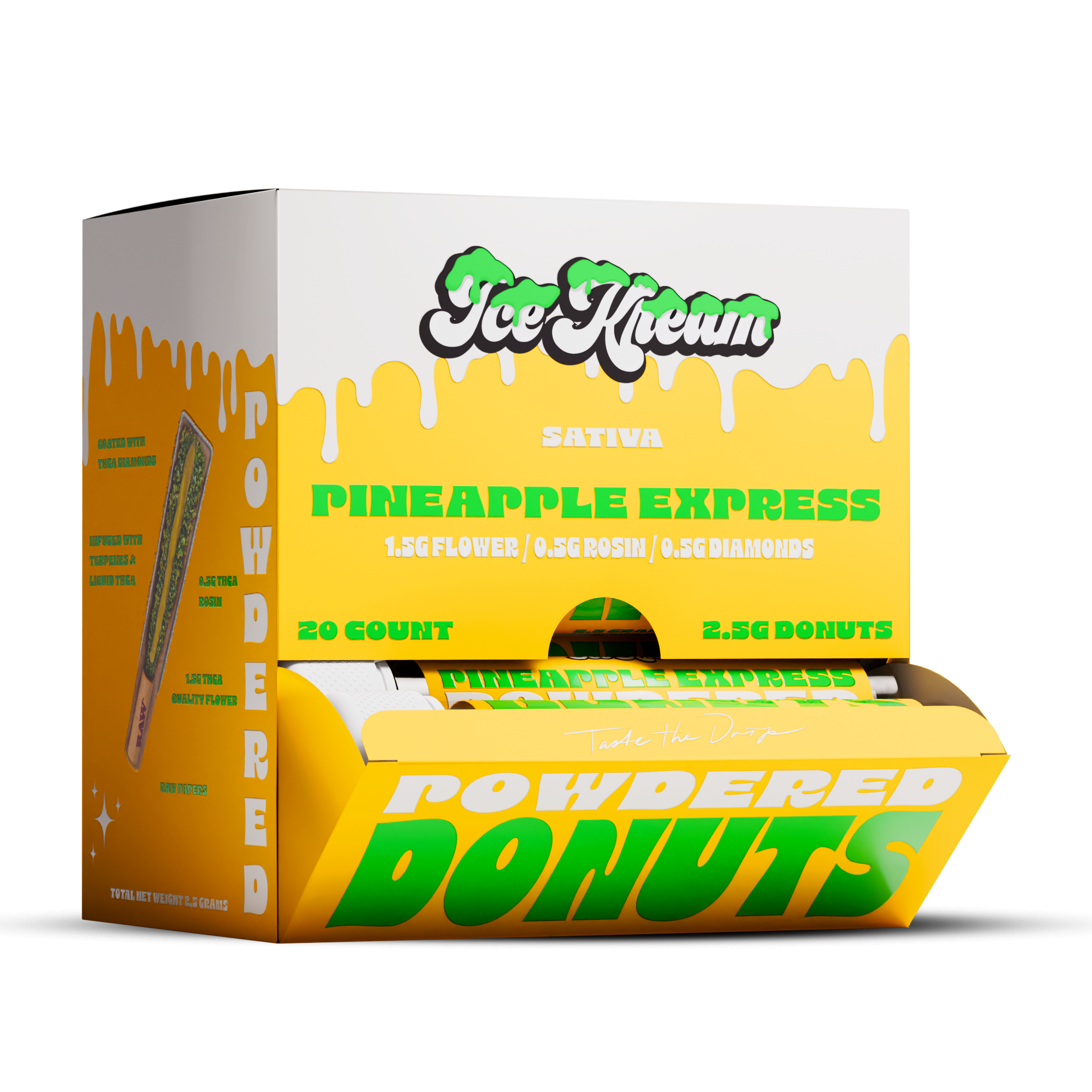 POWDERED DONUTS PINEAPPLE EXPRESS