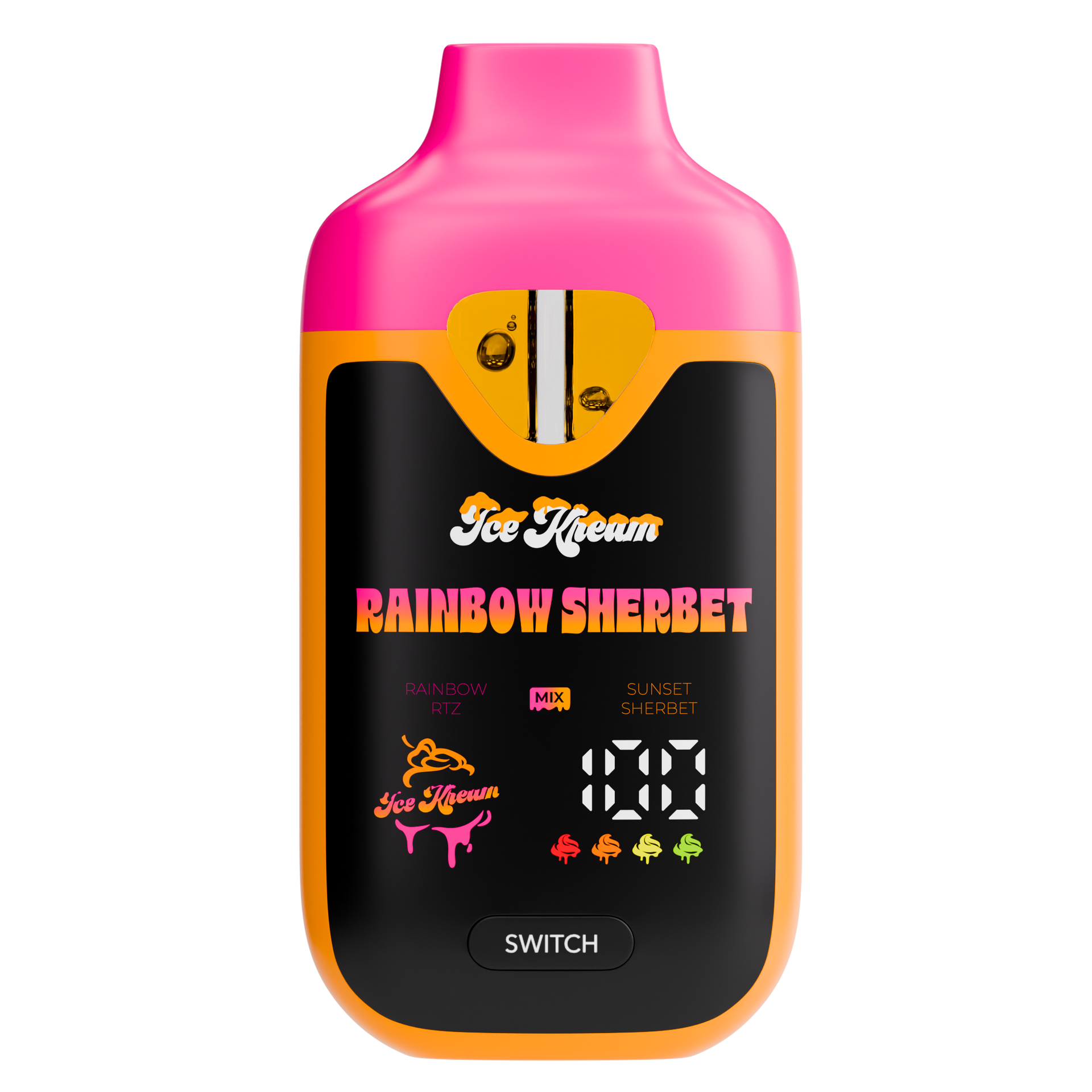 Rainbow Sherbet Trio Vape Ice Kream Shop Rainbow Sherbet Trio Vape Ice Kream Shop