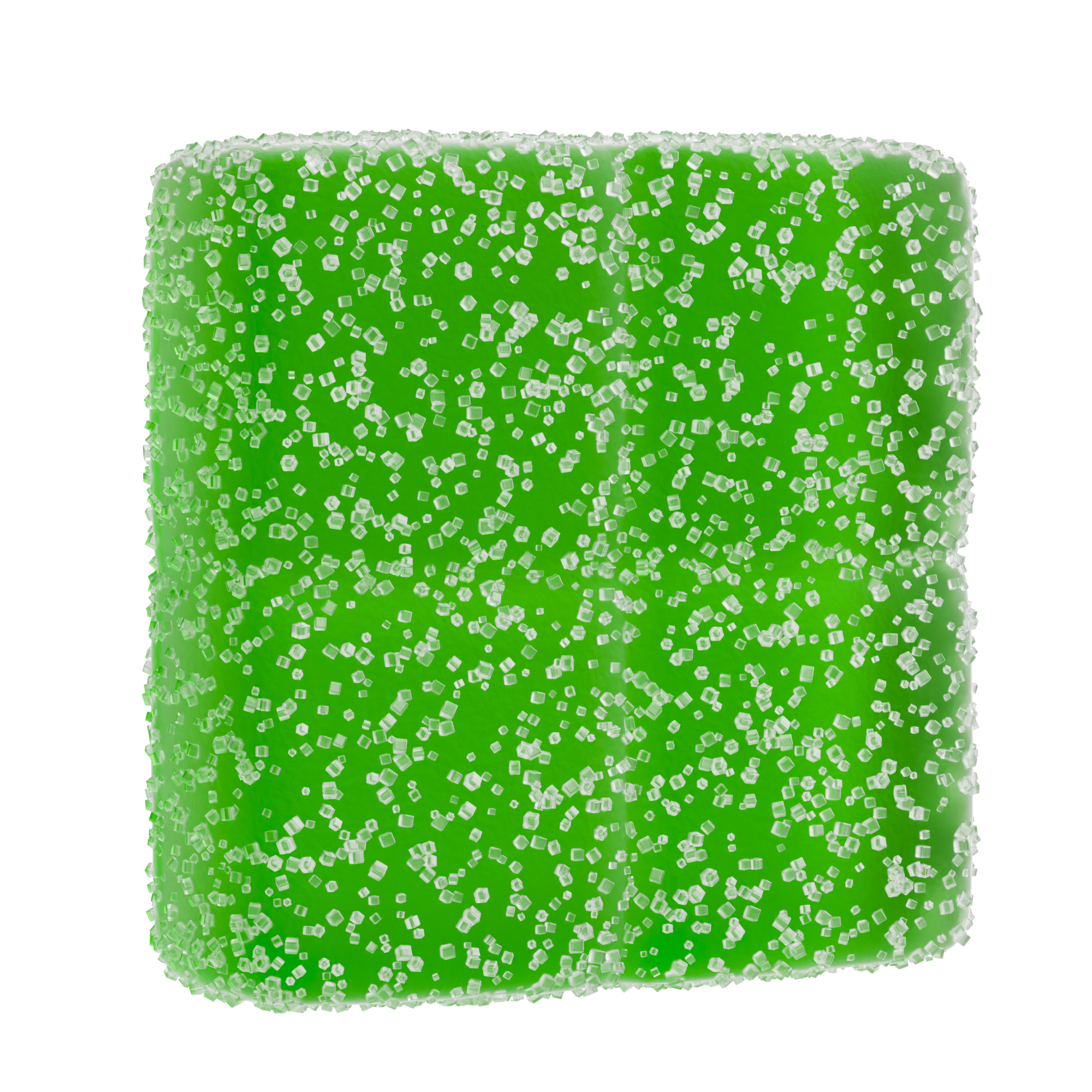 Sour Green Apple Single 2000mg Gummy
