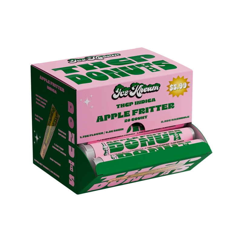 THCP APPLE FRITTER DONUTS