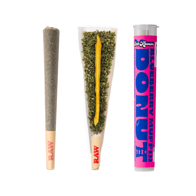 THCP BLUEBERRY MUFFIN DONUTS