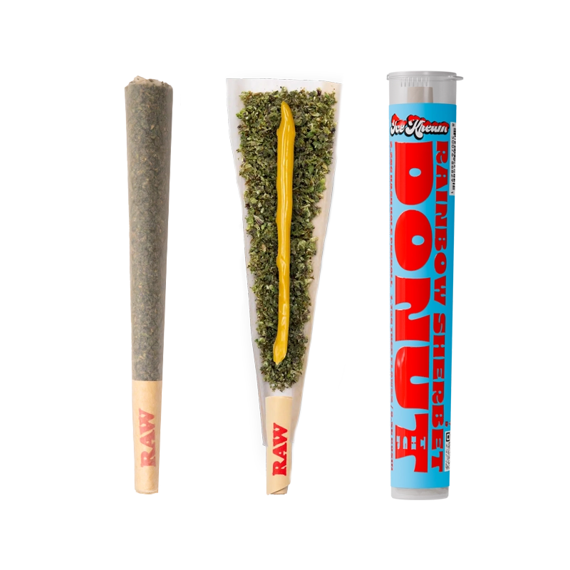 THCP RAINBOW SHERBET DONUTS